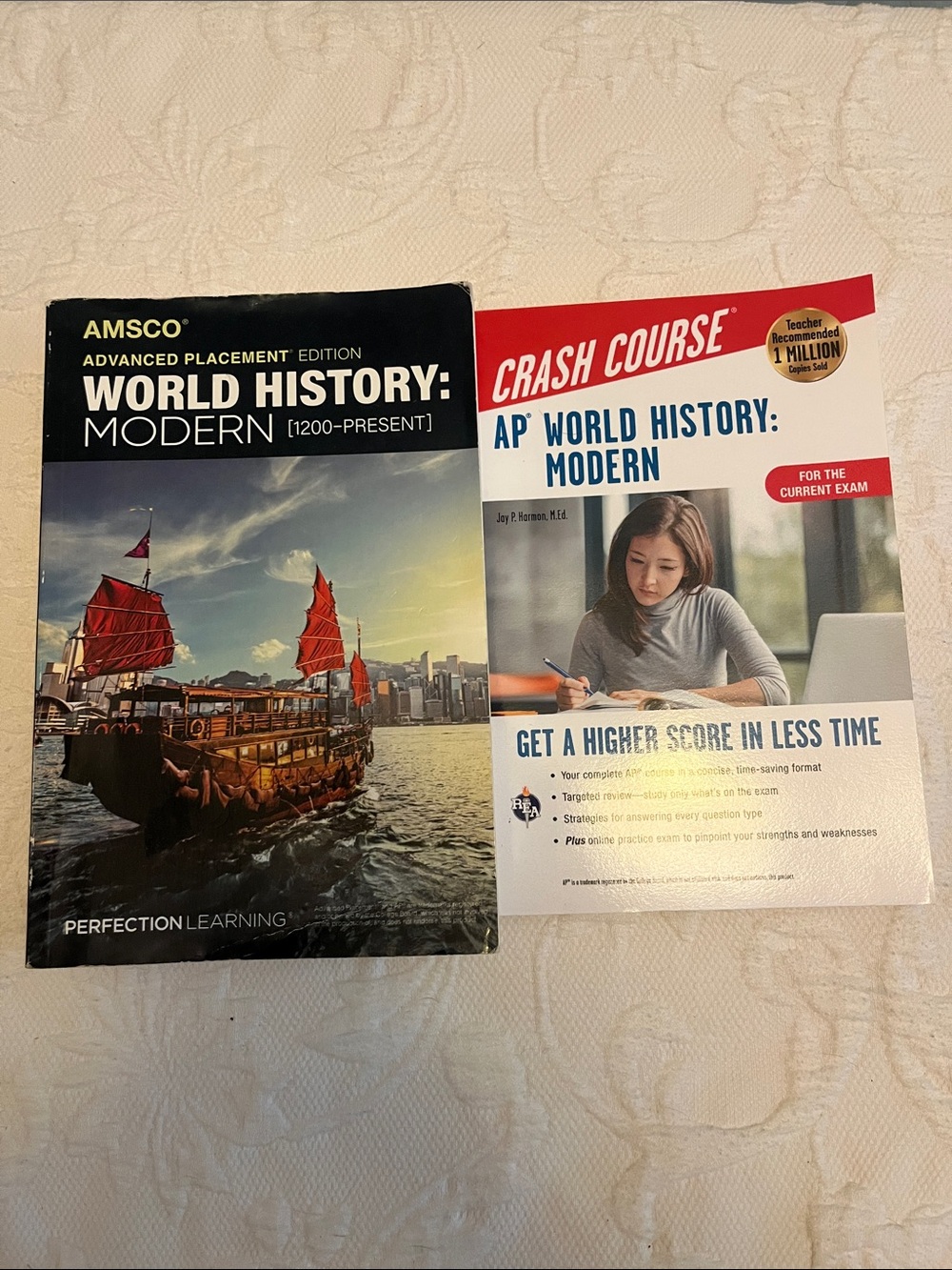 AP® World History: Modern Study Guide - White and Red Cover